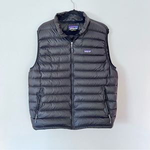 Black Patagonia Down Vest
